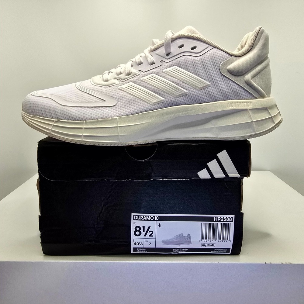 Adidas Duramo SL 2.0 HP2388 Women 8.5 Running Shoes Cloud White Athletic Sneaker